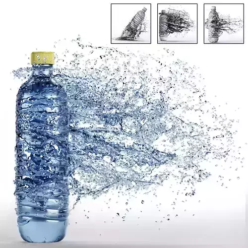 Three Bottle splashes 