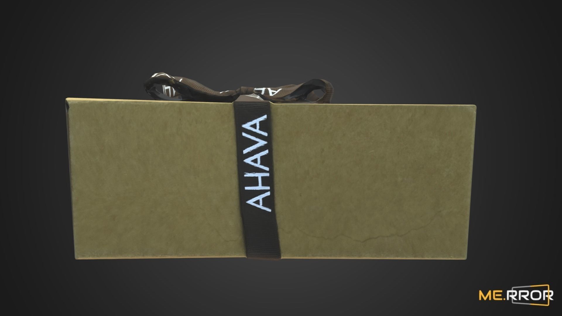 Game Ready Gift Box with Ribbon Low-poly 3D model_4