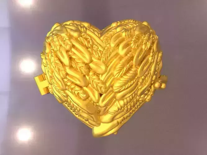 Locket with wings - Reliquary 