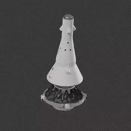 Excalibur Almaz Reusable Reentry Vehicle 3D model