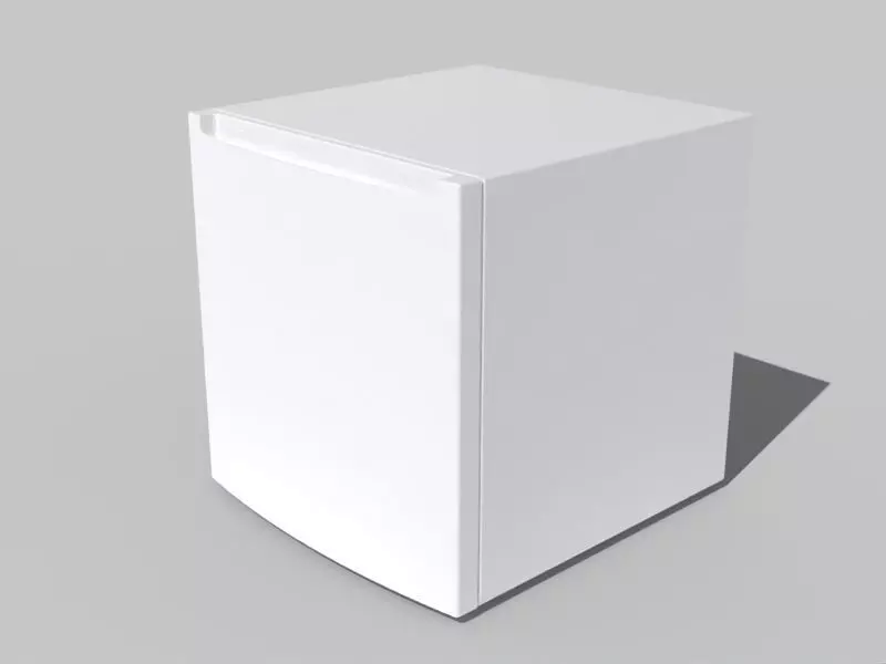 small refrigerator Free 3D model