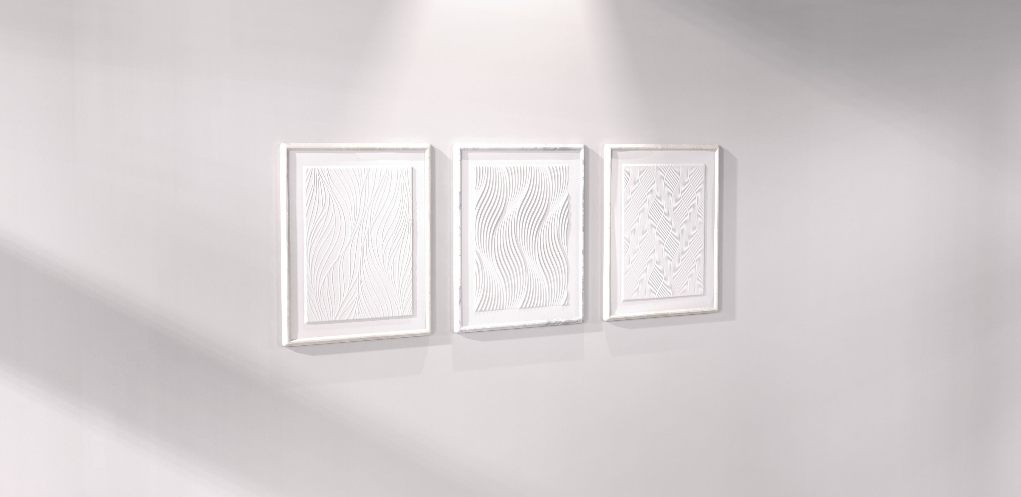 Craft painting frame Free 3D model_3