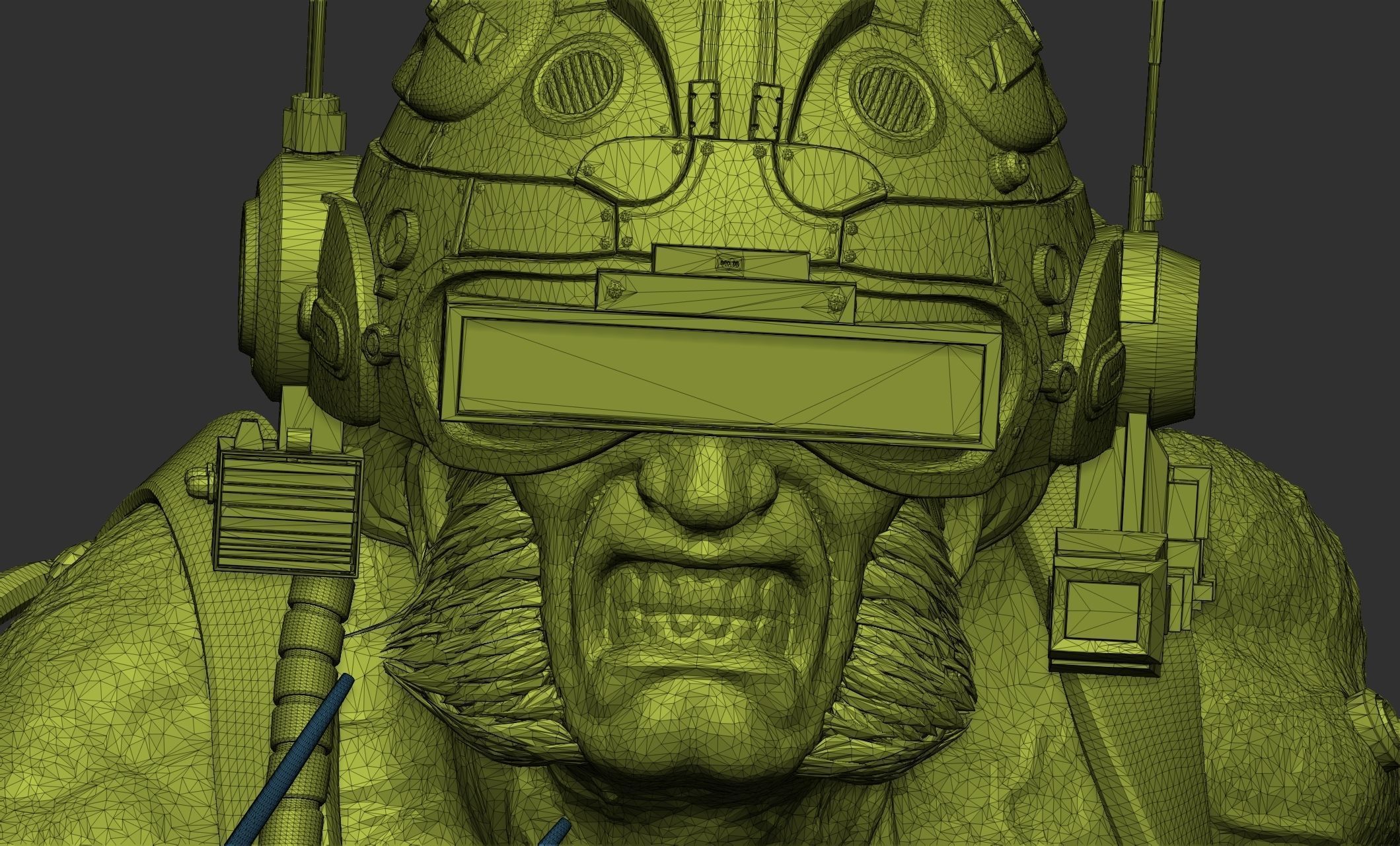 Wolverine Concept Full Body - FanArt - 3D Print ready Asset 3D print model_15