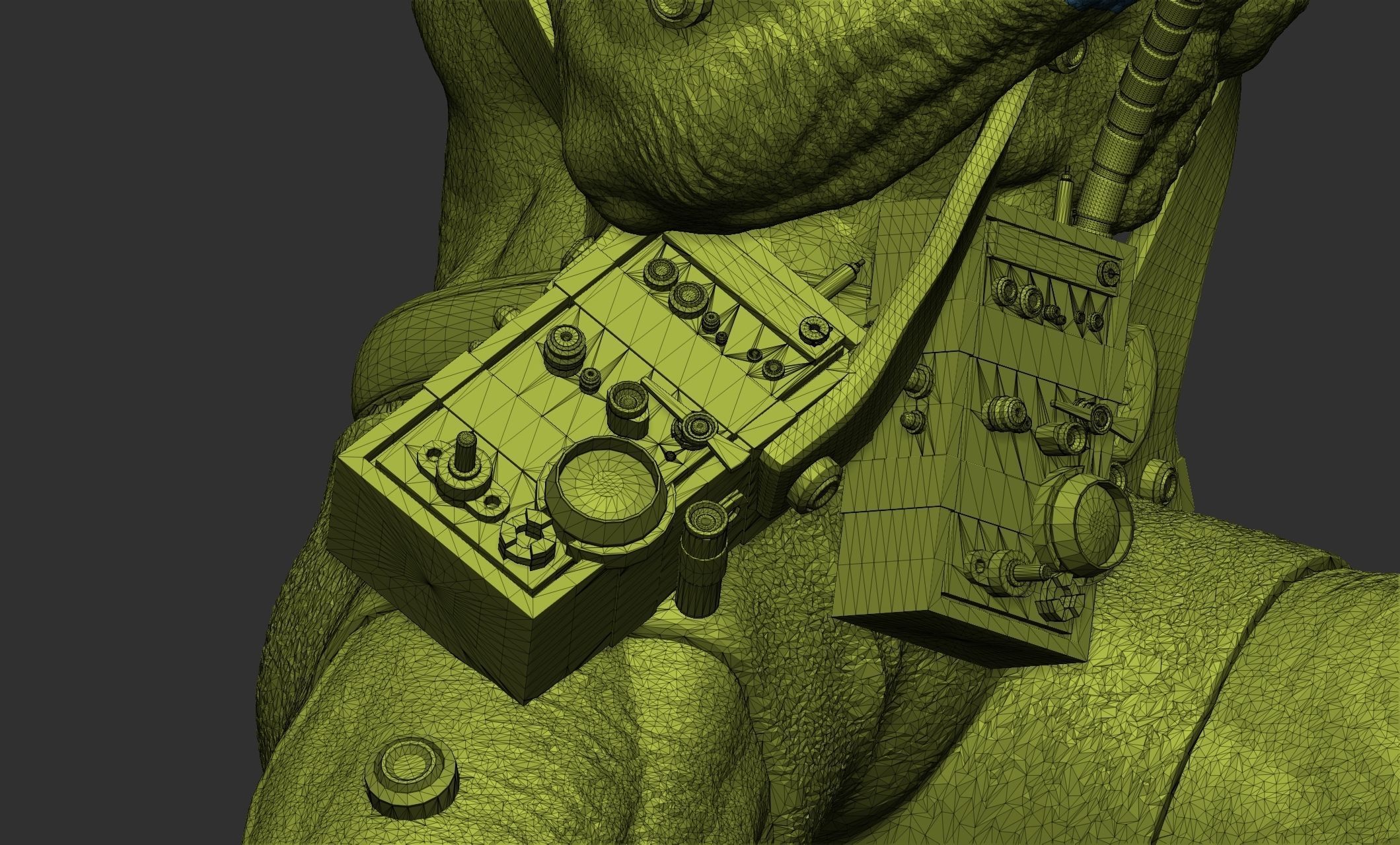 Wolverine Concept Full Body - FanArt - 3D Print ready Asset 3D print model_32