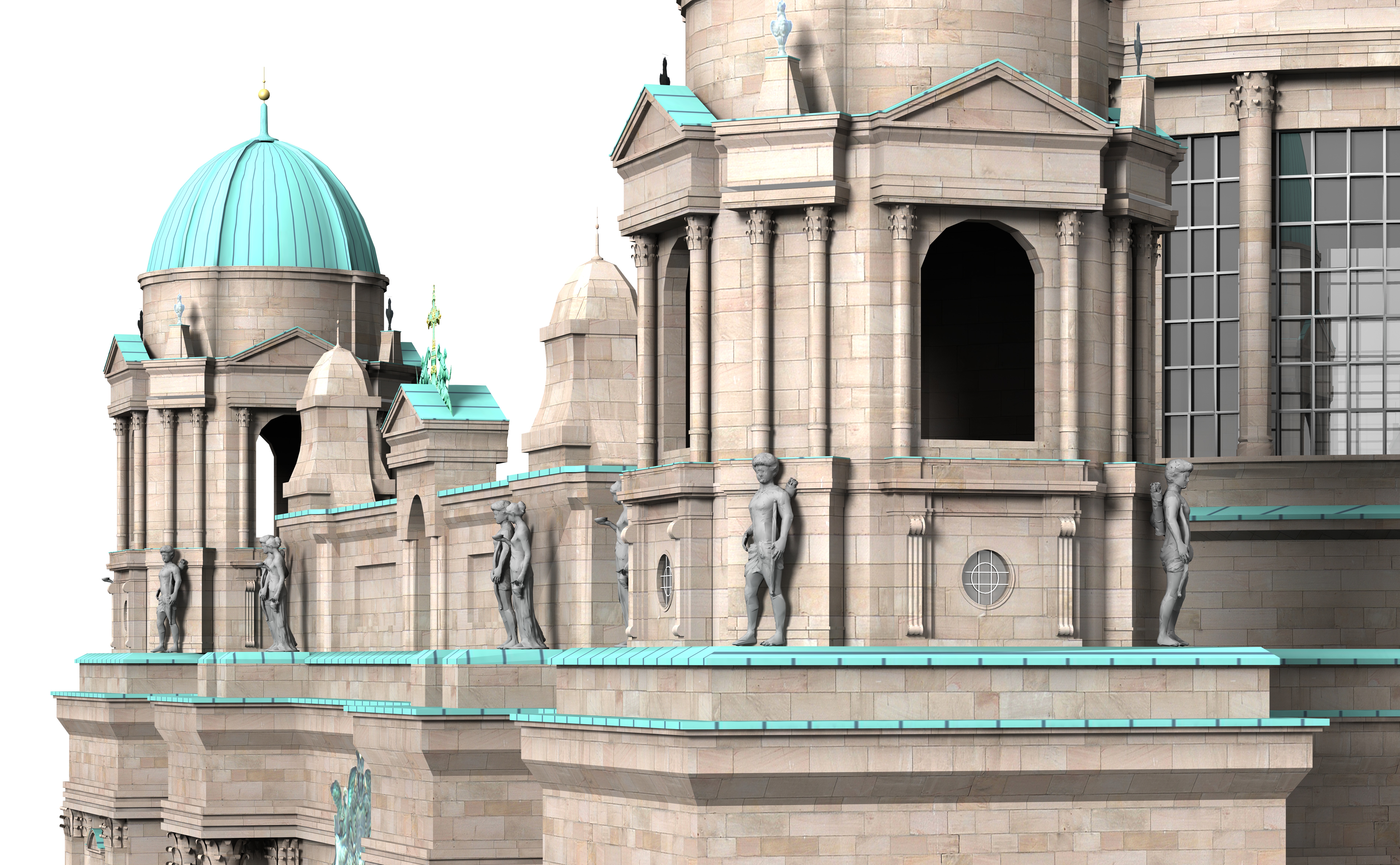 Berlin Cathedral 3D model_8