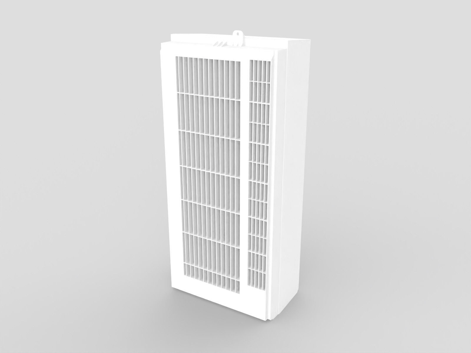 Window Mounting air-conditioning Free 3D model_1