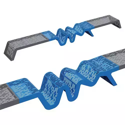 Park bench by Benkert Baenke 02