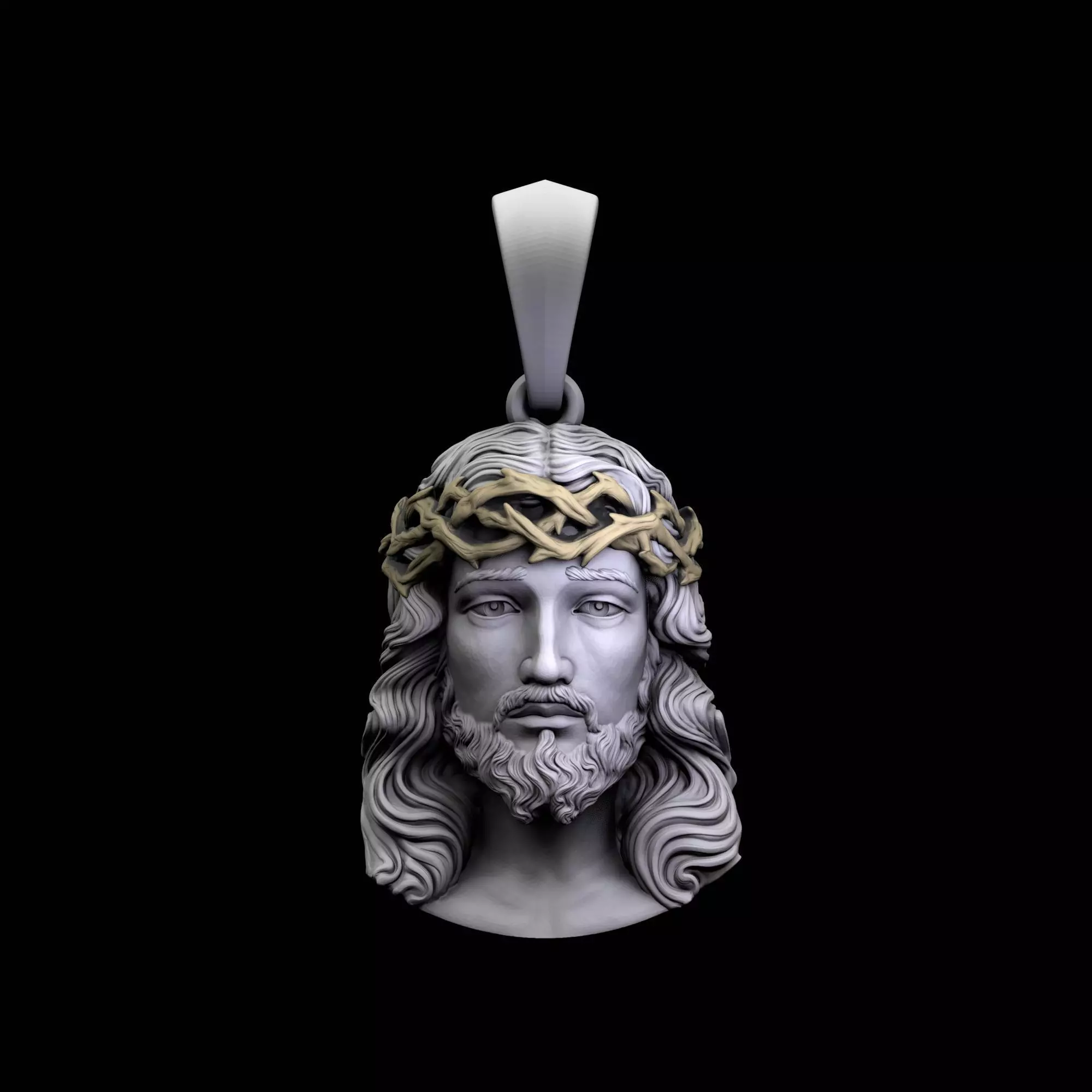 JESUS PENDENT 3D print model