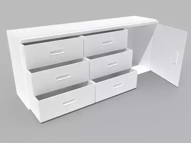 Desk with storage