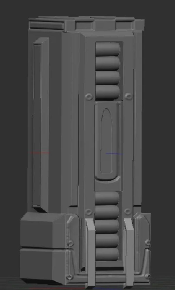 3D Print Model Gears Of War Ammo Crate Joblot 3D print model_3