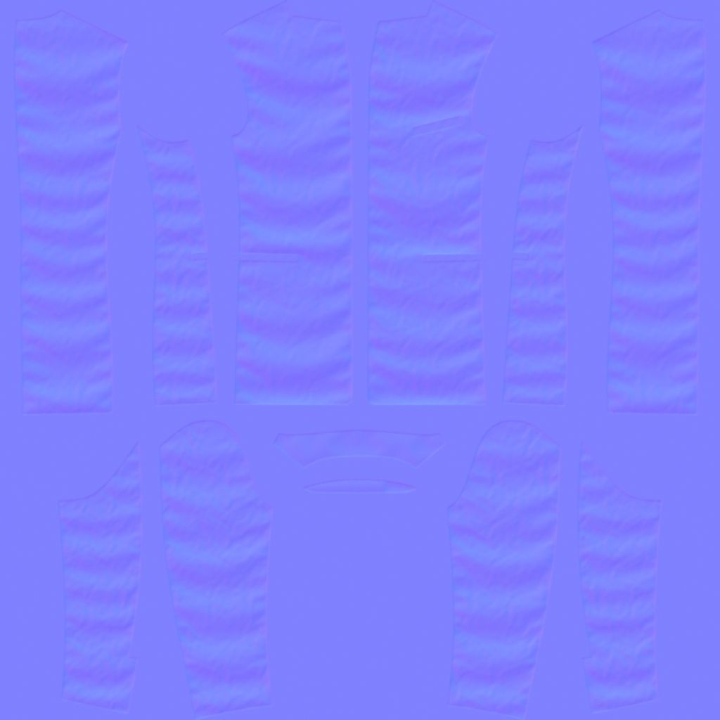 Trench Coat D 3D model_35