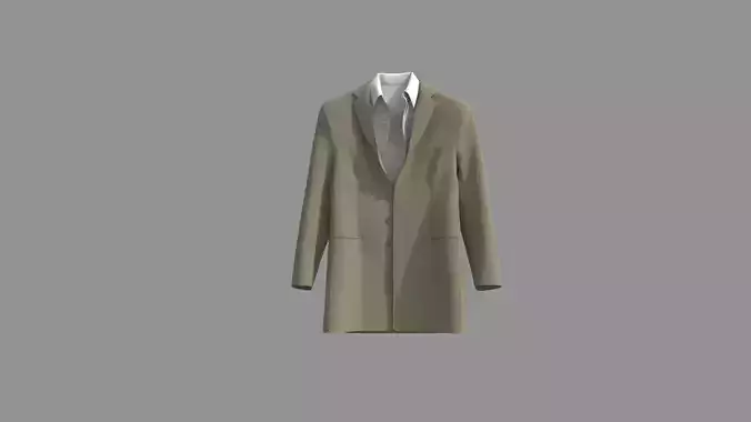 Trench Coat  A 3D model