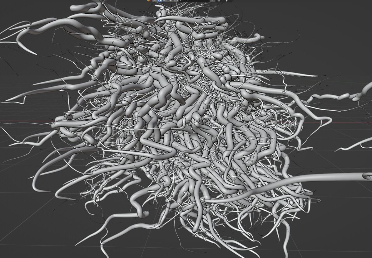 Root generator - Animation Ready - Geometry Nodes 3D model_9