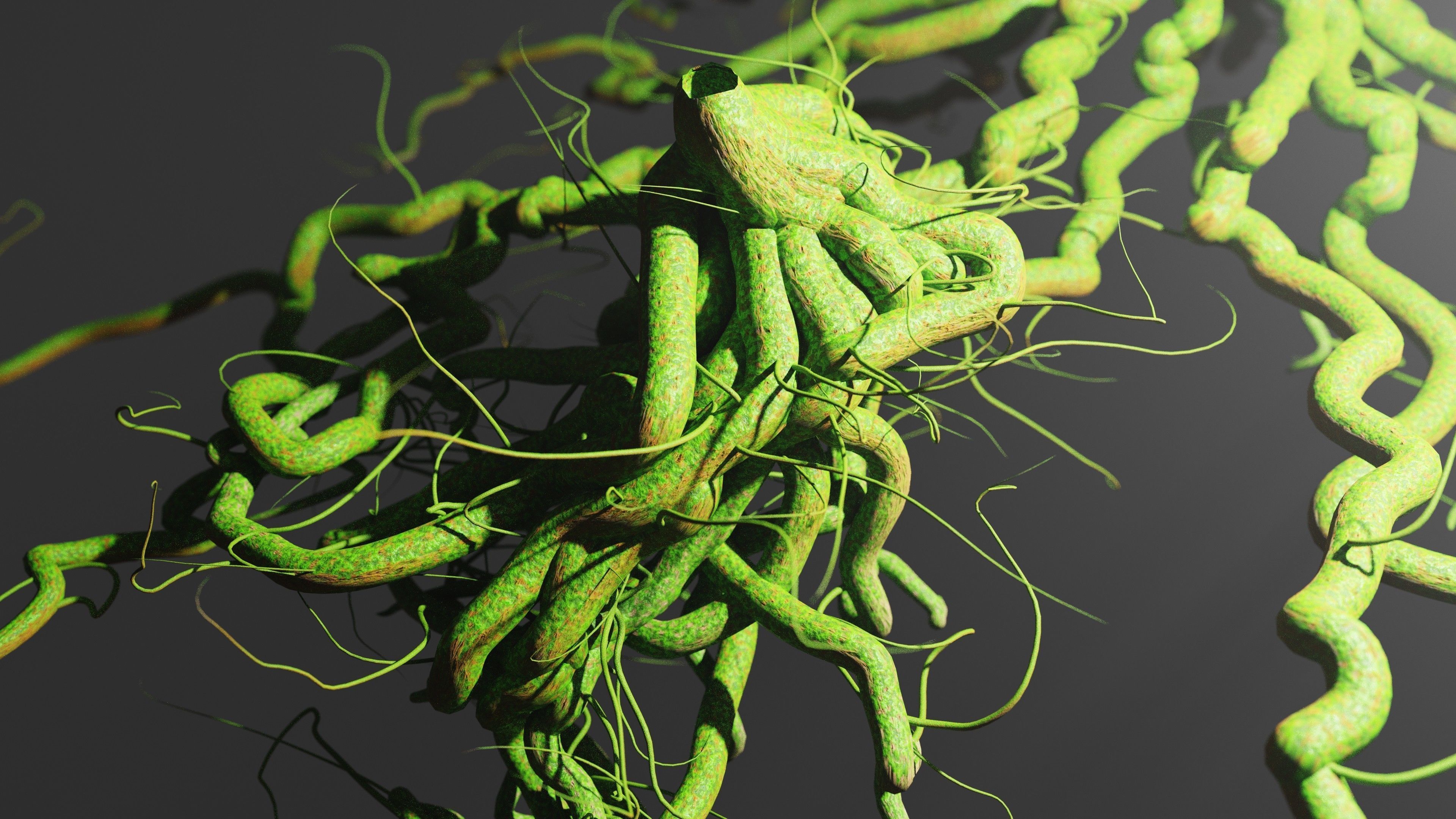 Root generator - Animation Ready - Geometry Nodes 3D model_3