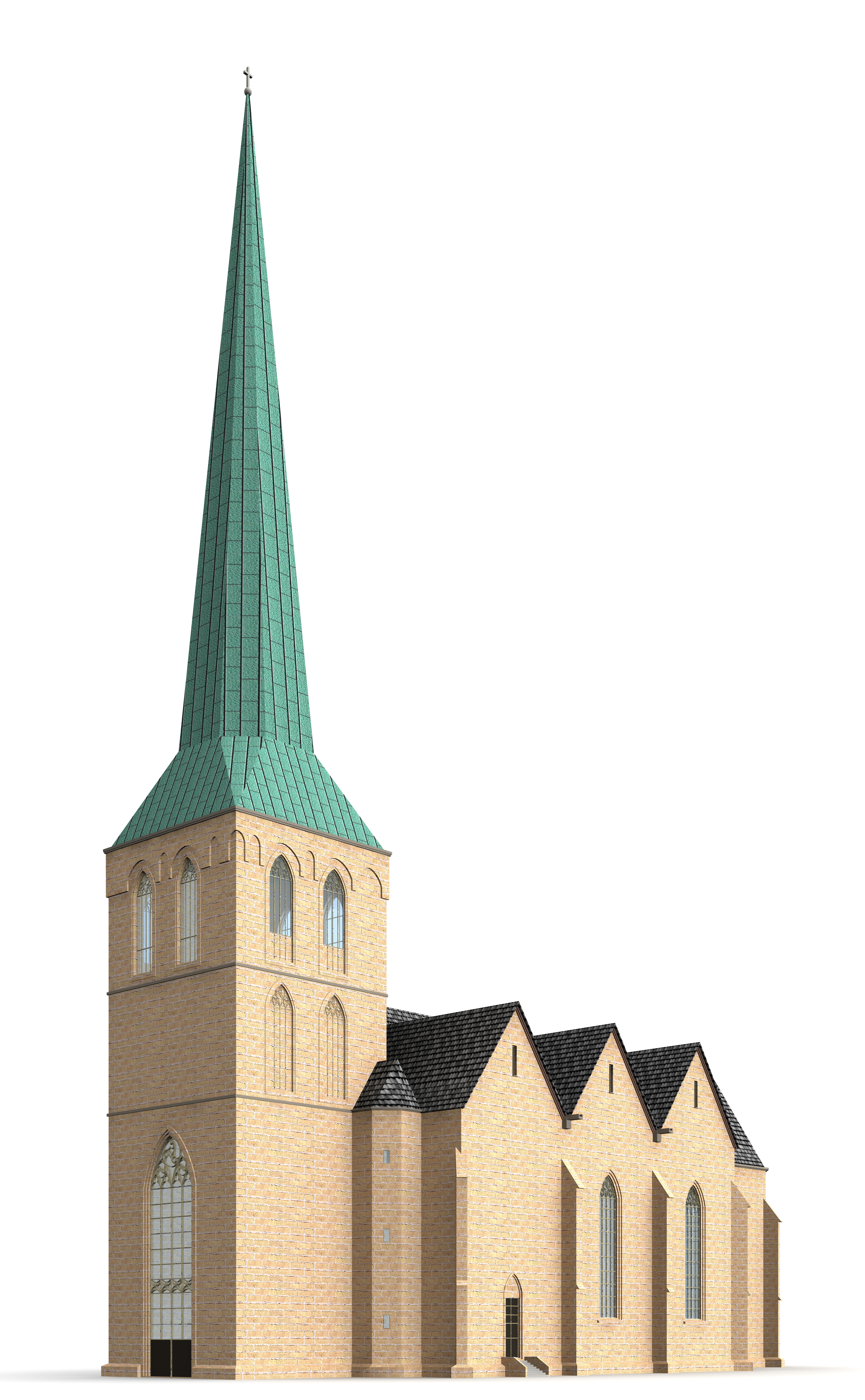 St Petri Church 3D model_3