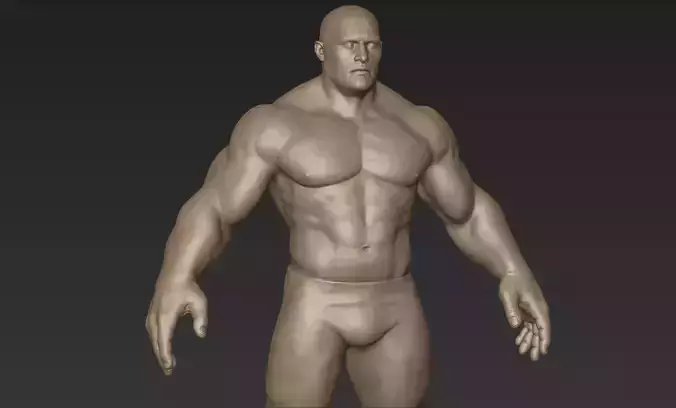 Superhero Basemesh Sculpt 2