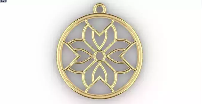 ASAV GOLD PENDANT