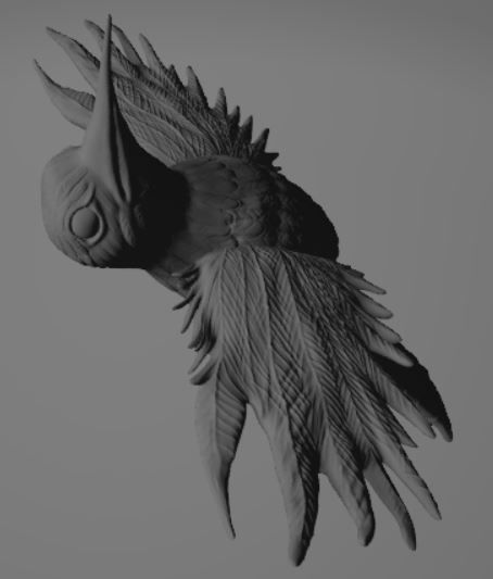 Finder humming bird SI Swag 5e 3D print model_2