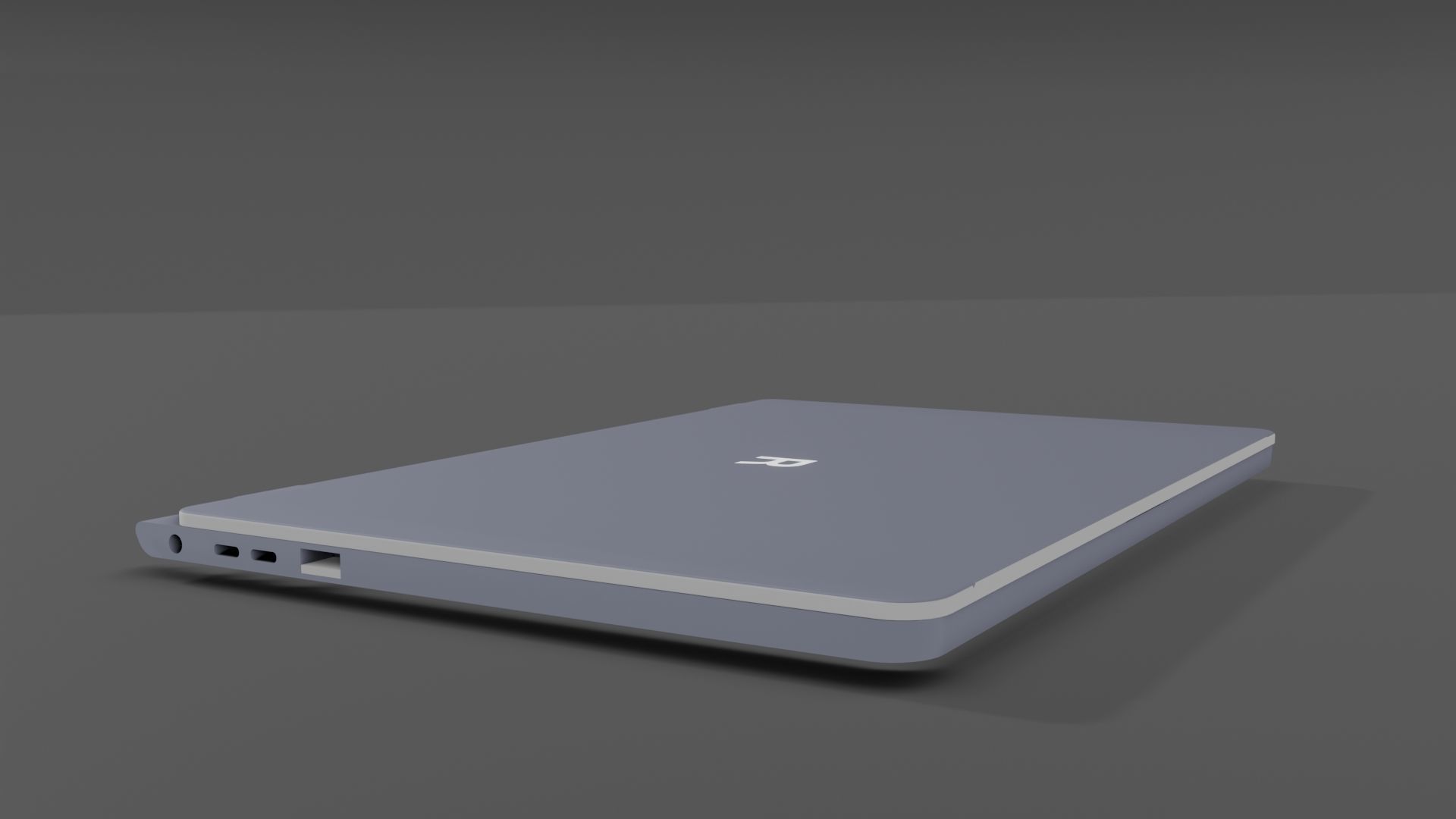3d Laptop Model Low-poly 3D model_5