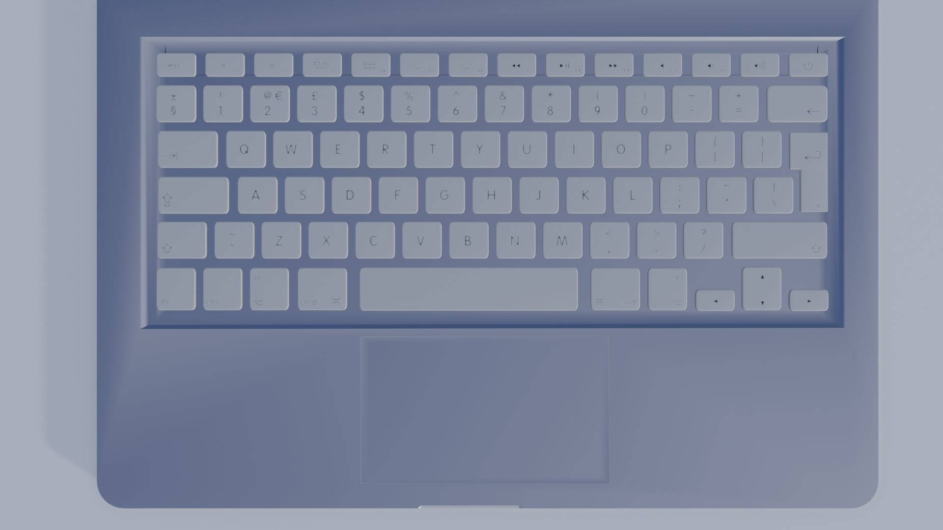 3d Laptop Model Low-poly 3D model_2