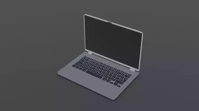 3d Laptop Model