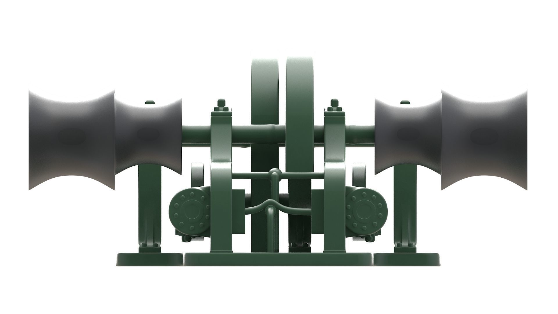 Titanic Steam Winches and Hatch 3D model_16