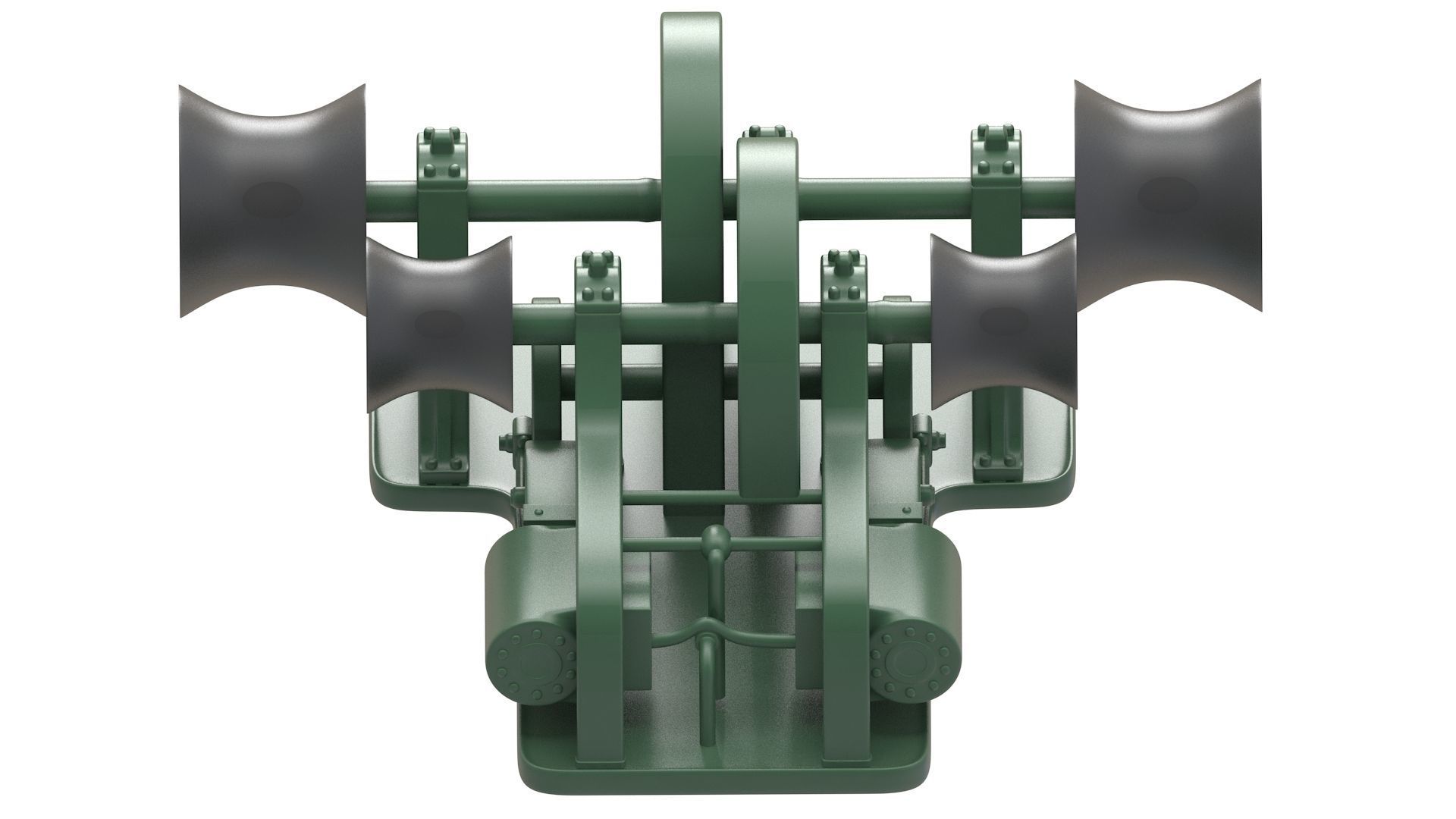 Titanic Steam Winches and Hatch 3D model_6