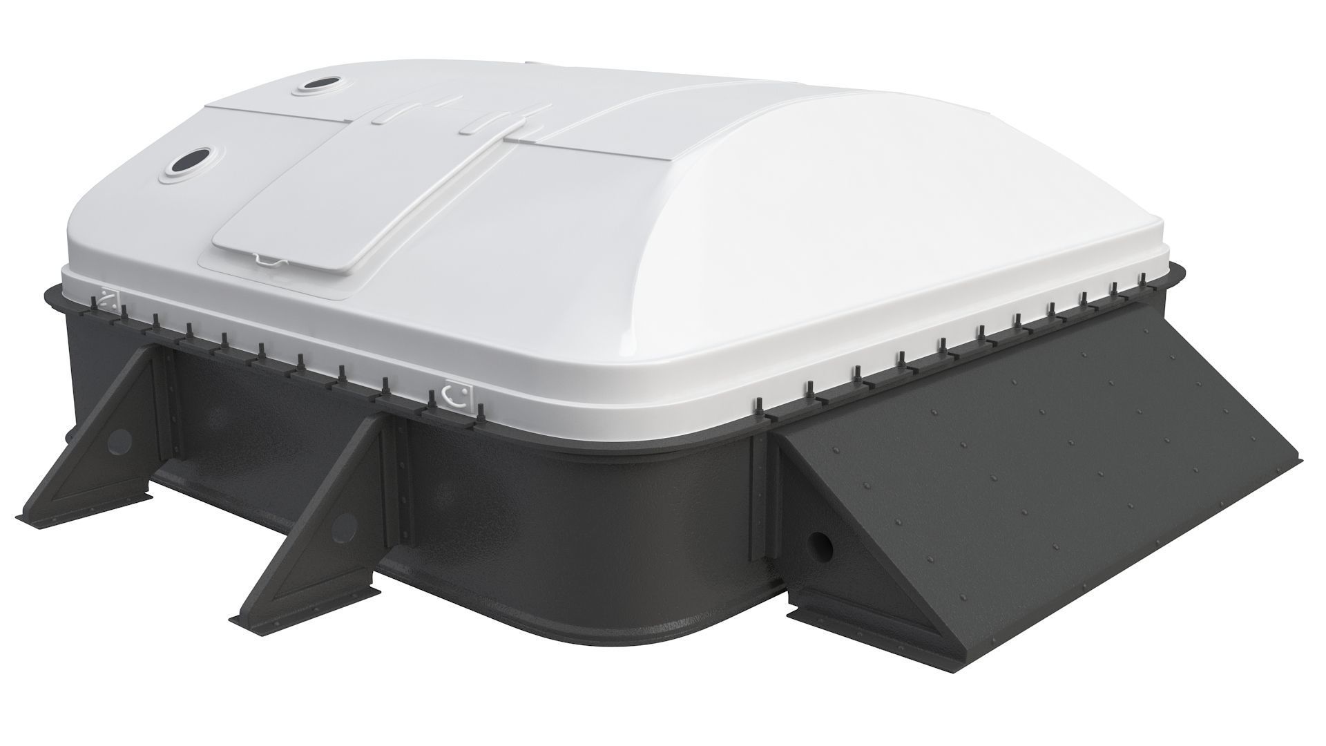 Titanic Steam Winches and Hatch 3D model_22