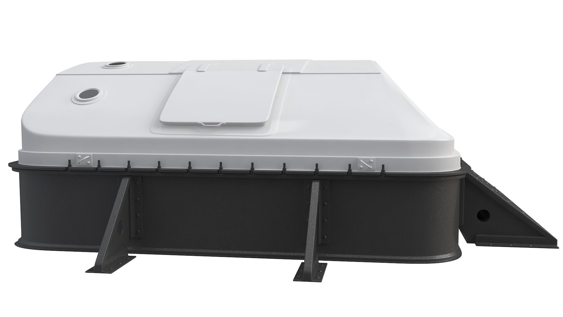 Titanic Steam Winches and Hatch 3D model_24