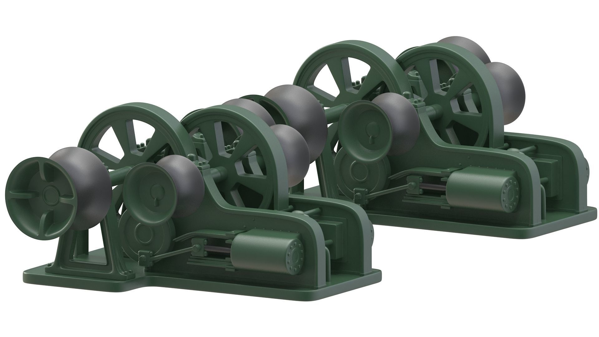 Titanic Steam Winches and Hatch 3D model_12