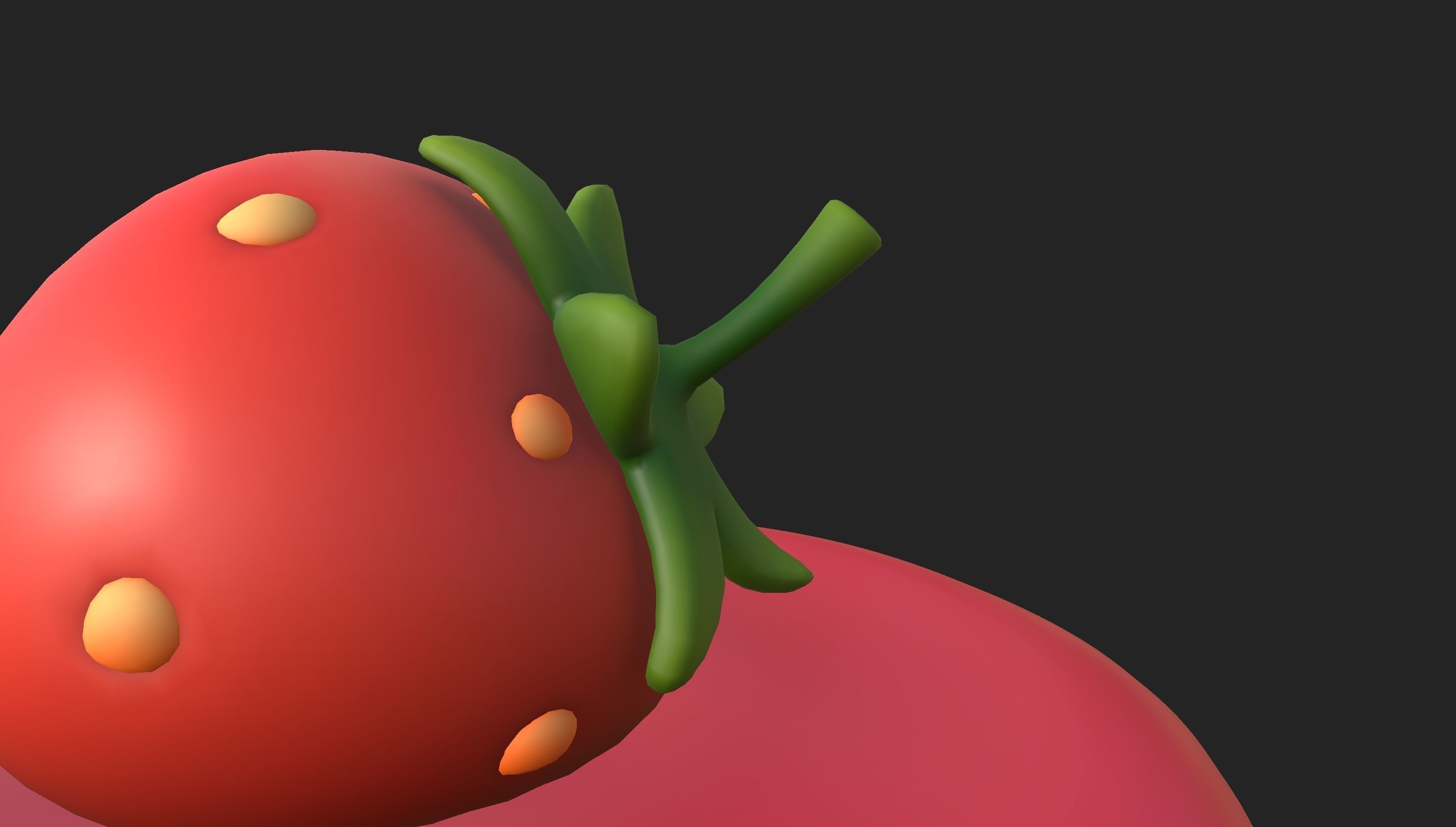 Prop209 Strawberry Cheesecake 3D model_20