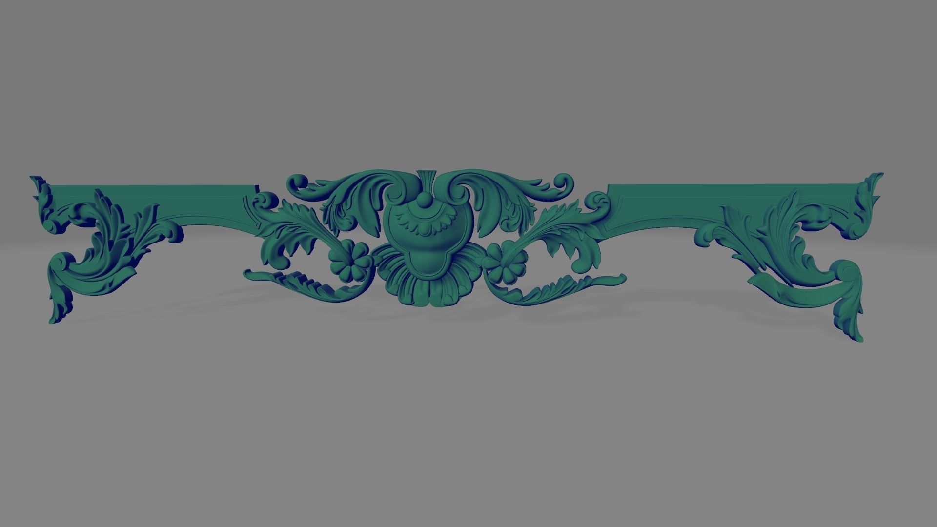 decor ornate design 3D model_1