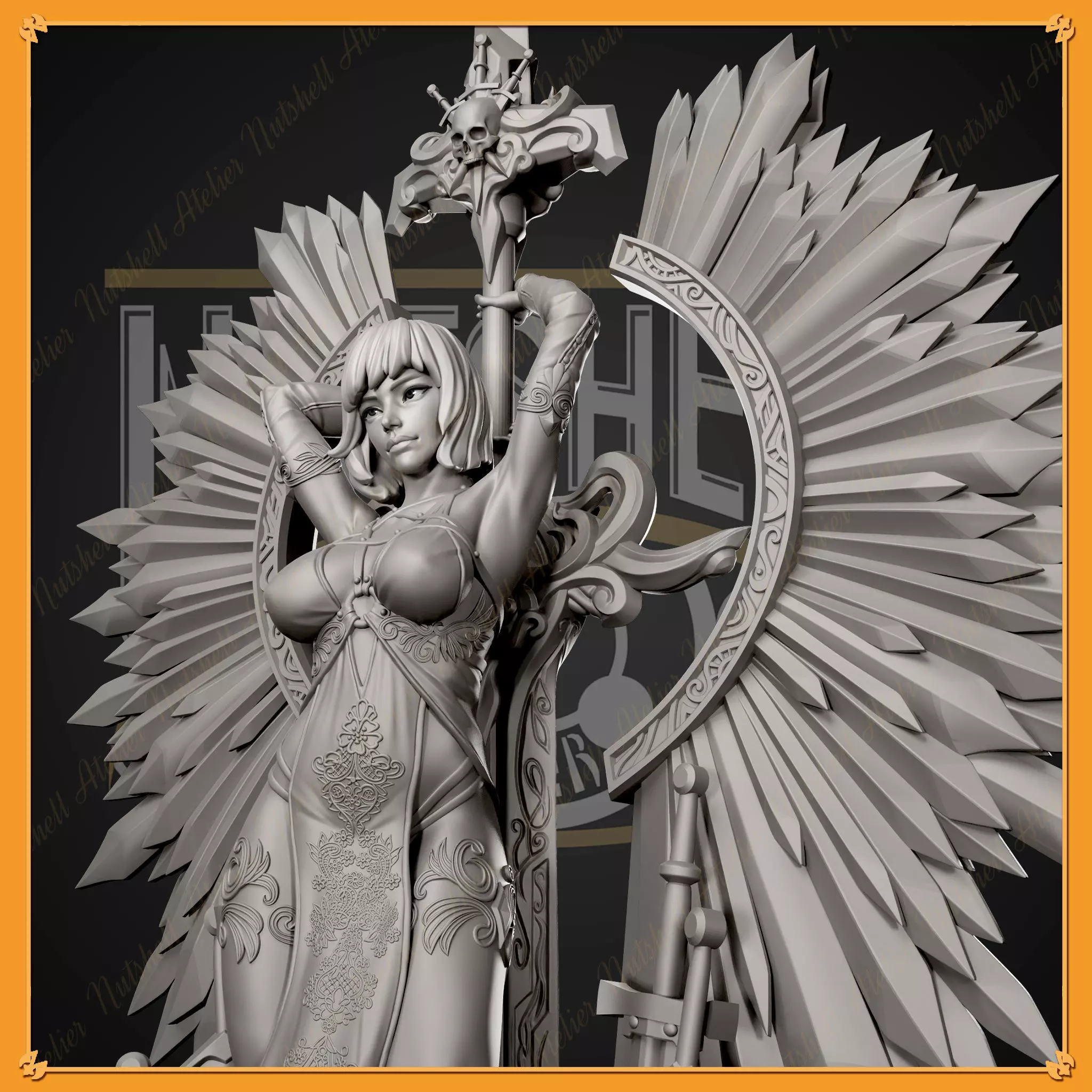 NUTSHELL ATELIER - SWORD KEEPER - NSFW 3D print model_0