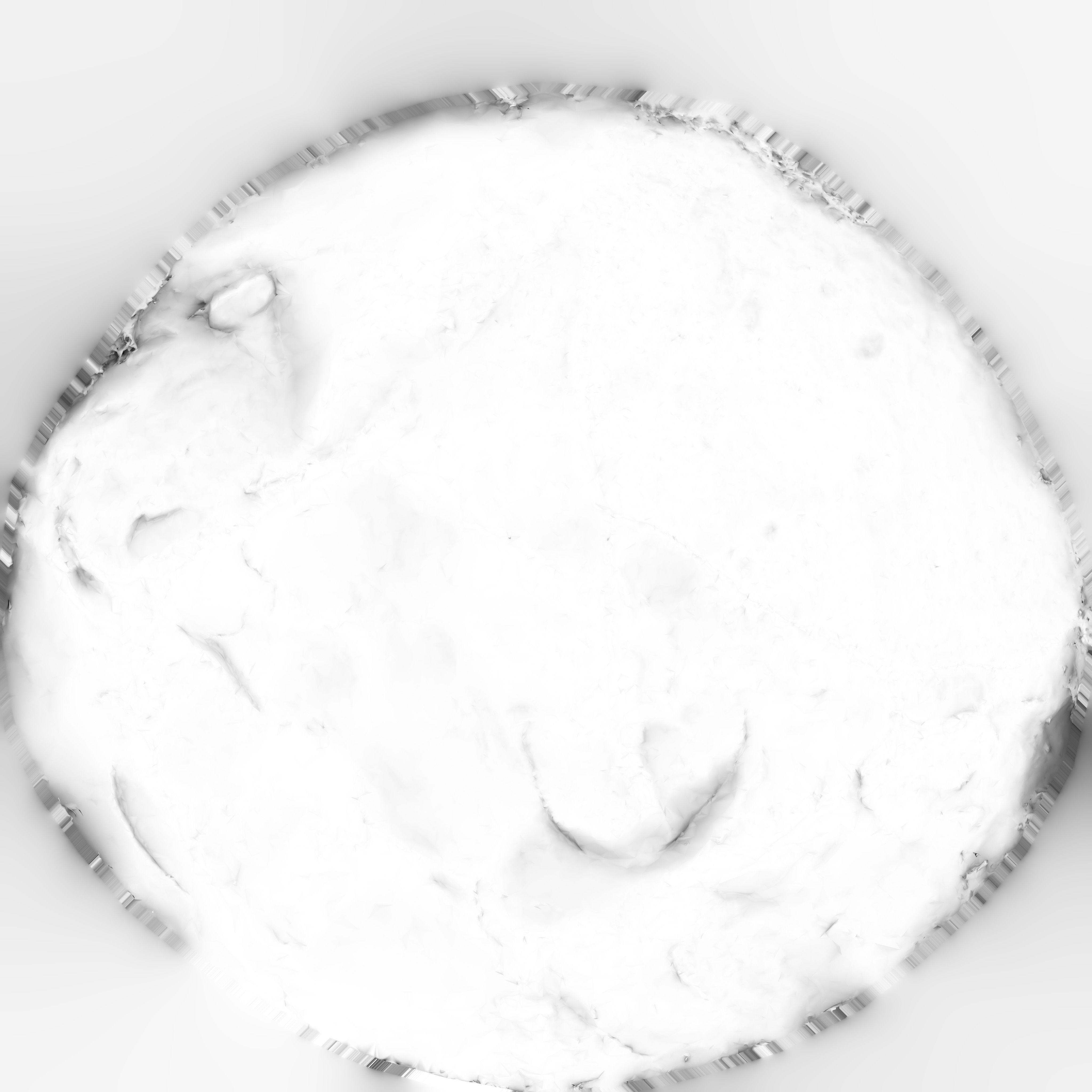 Game Ready Mossy Gray Rock Low-poly 3D model_17