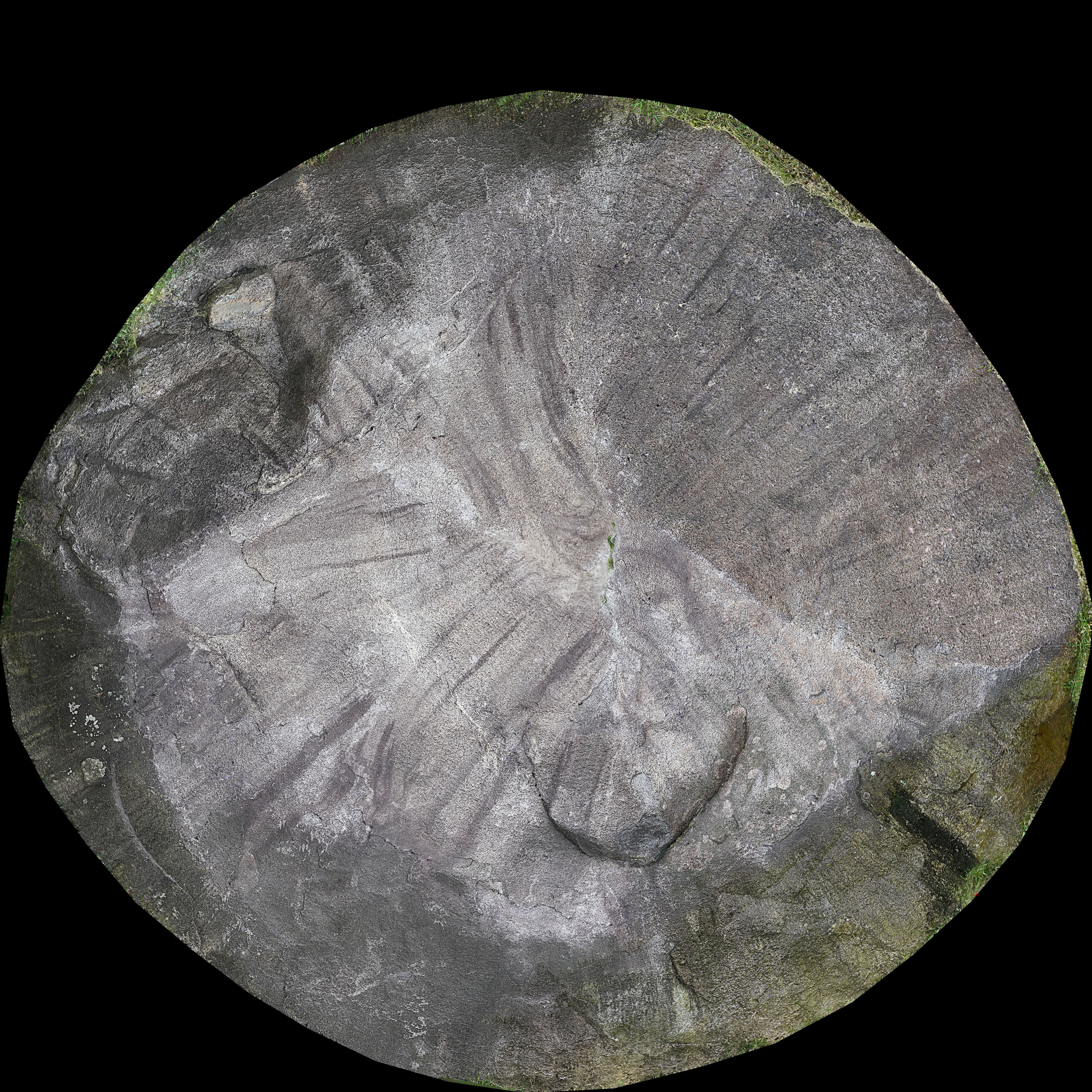 Game Ready Mossy Gray Rock Low-poly 3D model_18