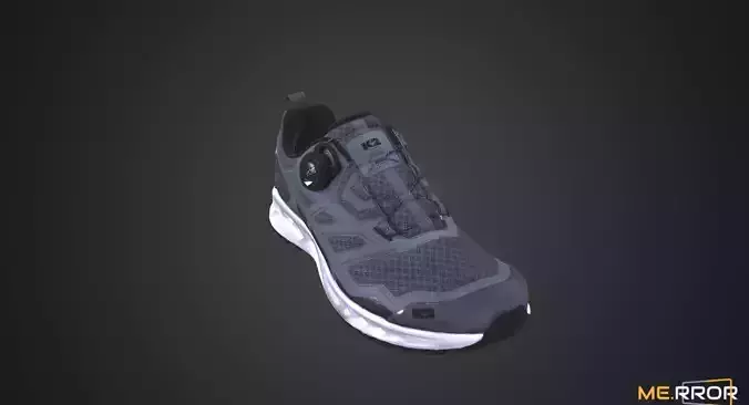 Sports Runnig Shoes Low-poly 3D model