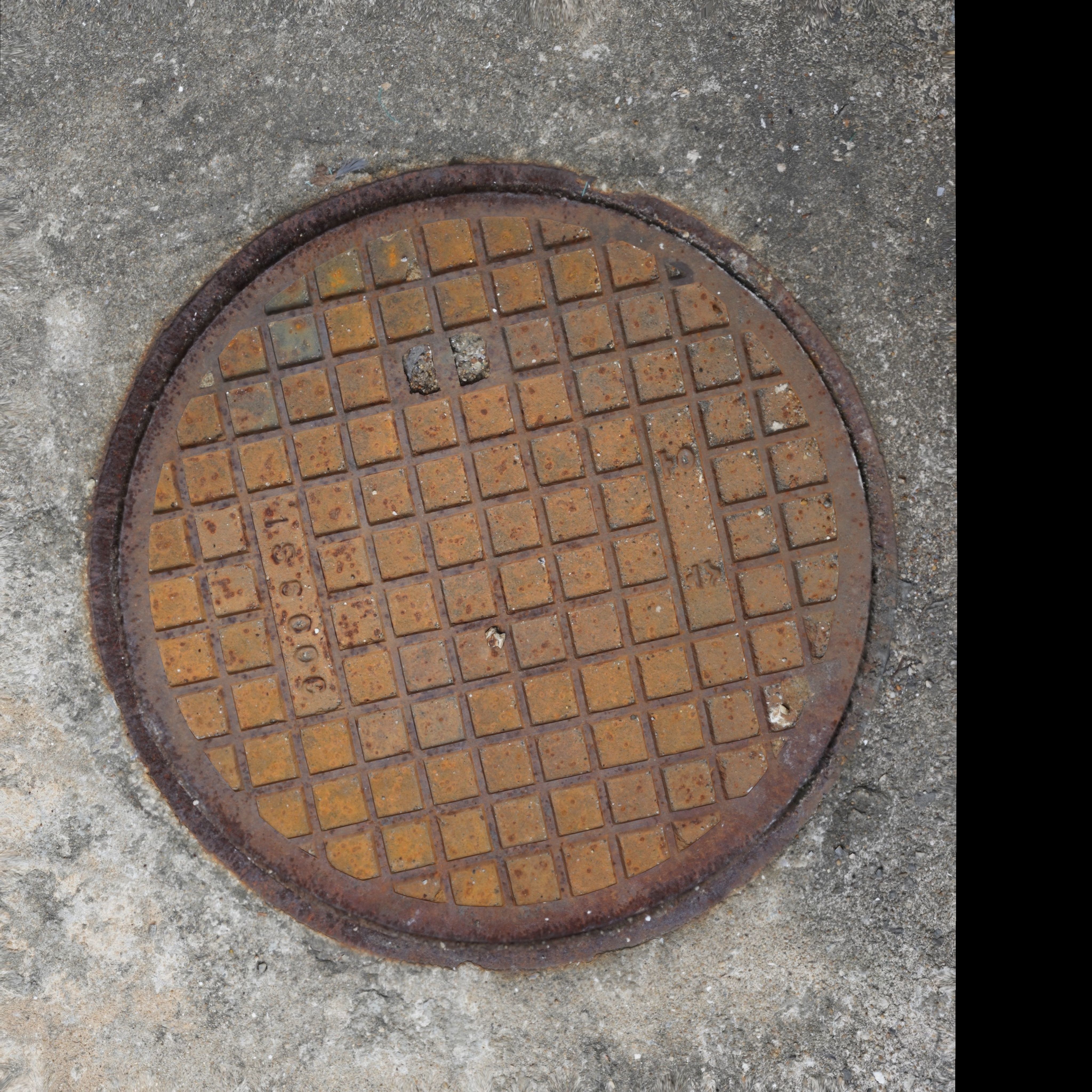 Game Ready Manhole Cover 1 Low-poly 3D model_15