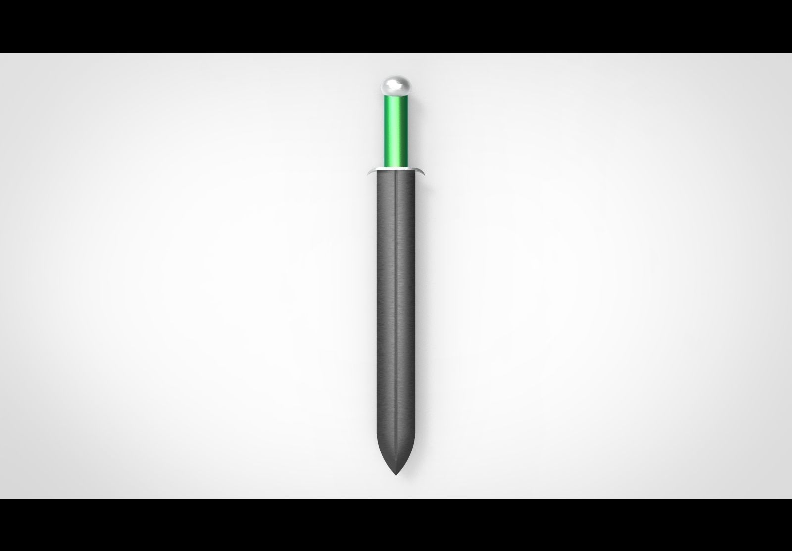 Sword type H 3D model_1