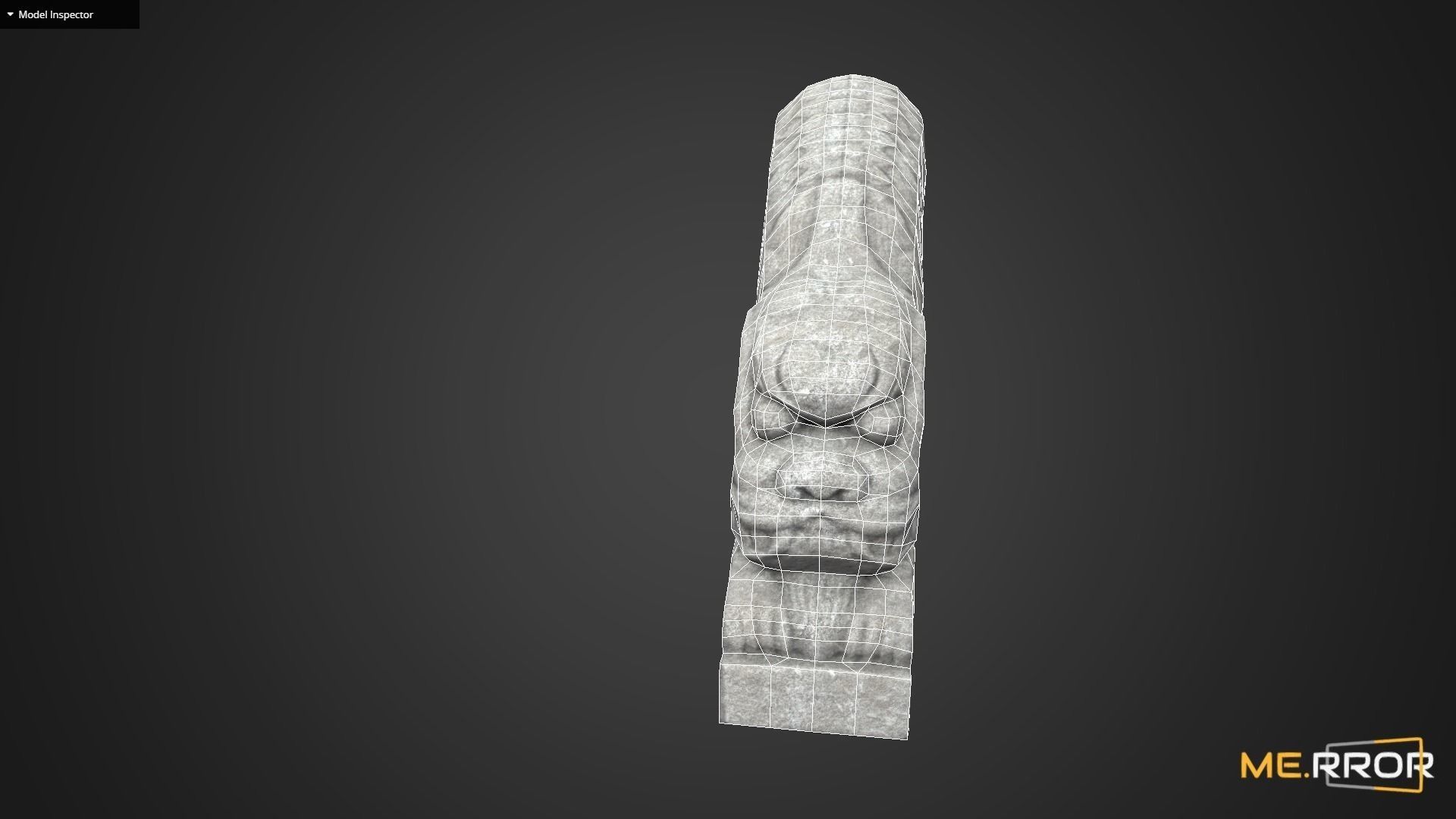 Game Ready Heatea Mythical Unicorn Lion Stone Stair 2 Low-poly 3D model_8