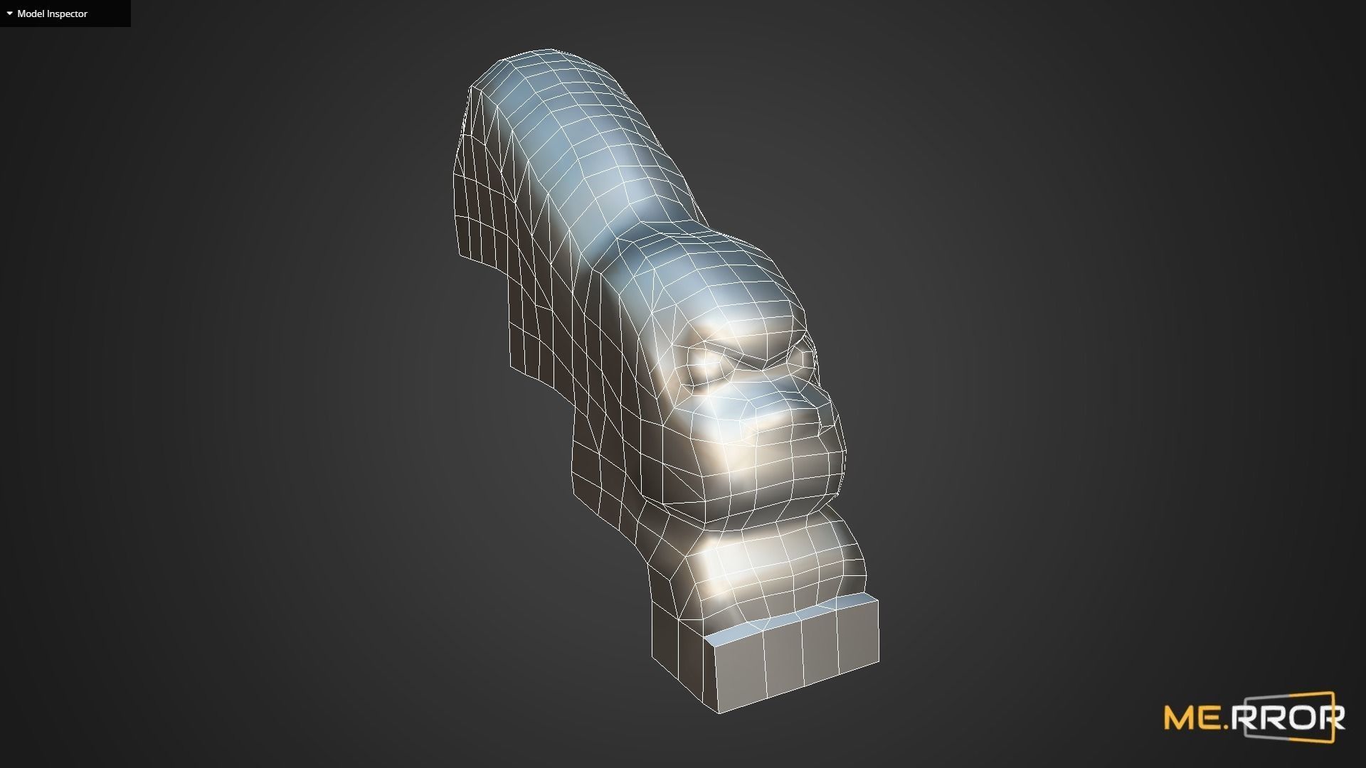 Game Ready Heatea Mythical Unicorn Lion Stone Stair 2 Low-poly 3D model_13