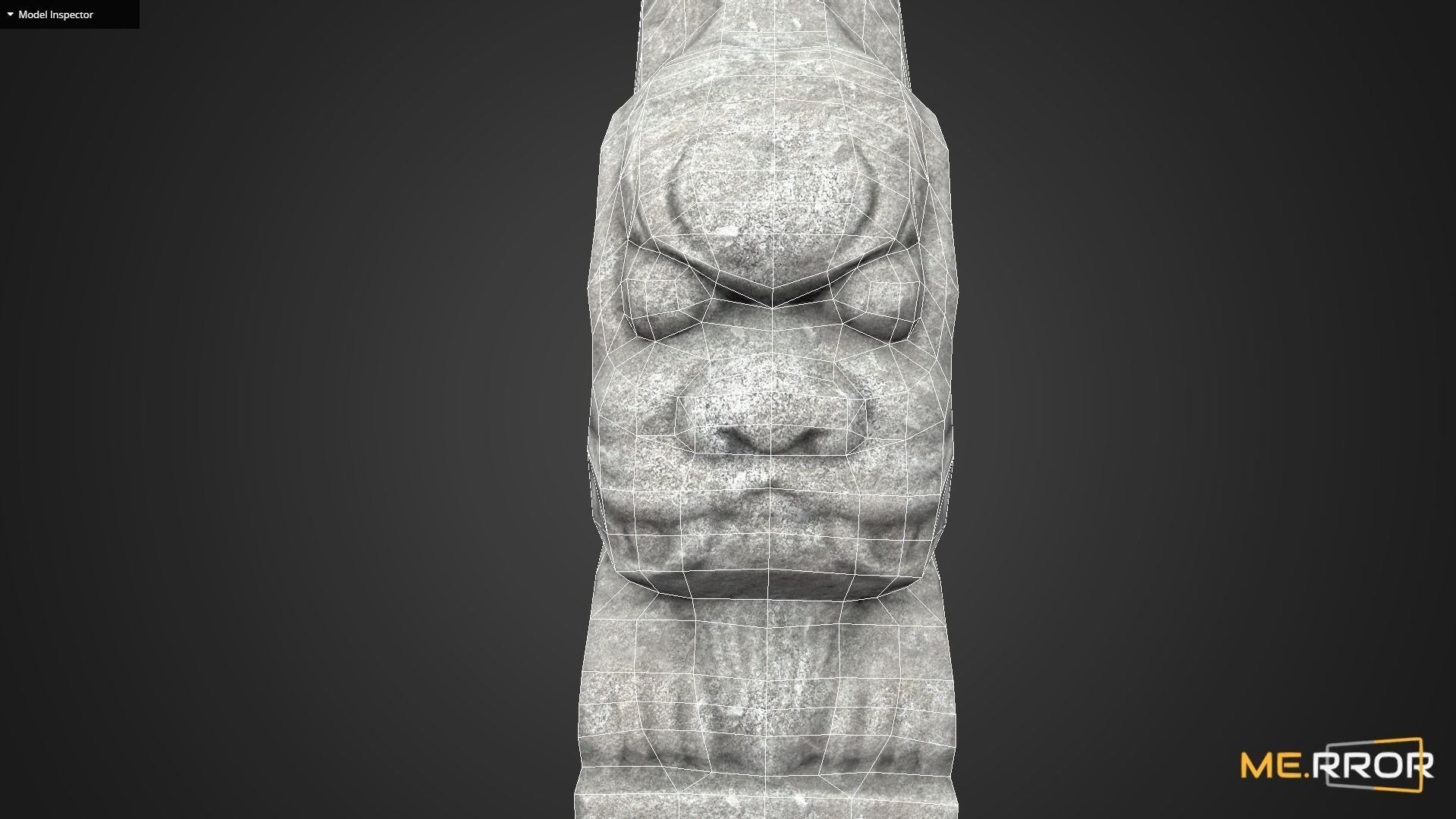 Game Ready Heatea Mythical Unicorn Lion Stone Stair 2 Low-poly 3D model_11