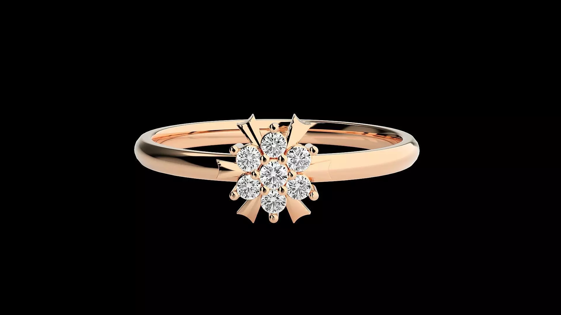 Ultra light wt minimalist Women Ring 3dm renders detail 3D print model_0