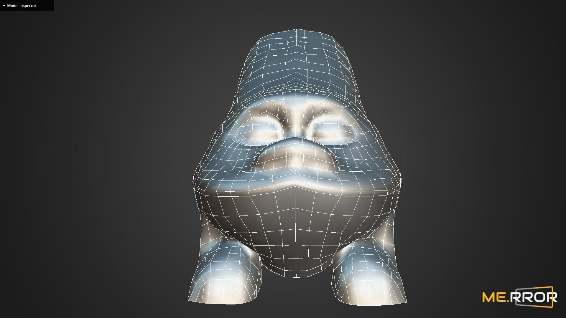 Game Ready Heatea Mythical Unicron Lion Stone Stair Low-poly 3D model_18