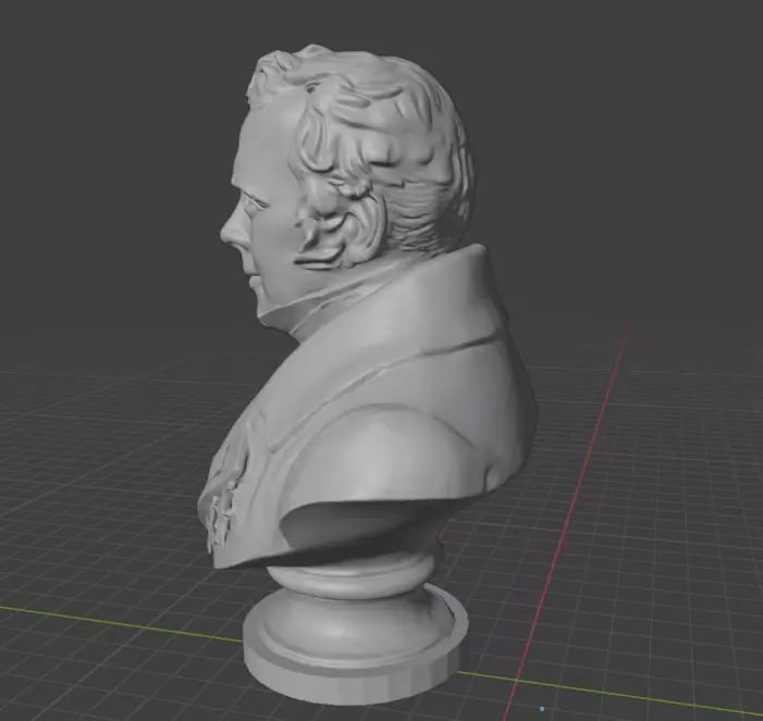 Hans Christian Oersted 3D print model_21