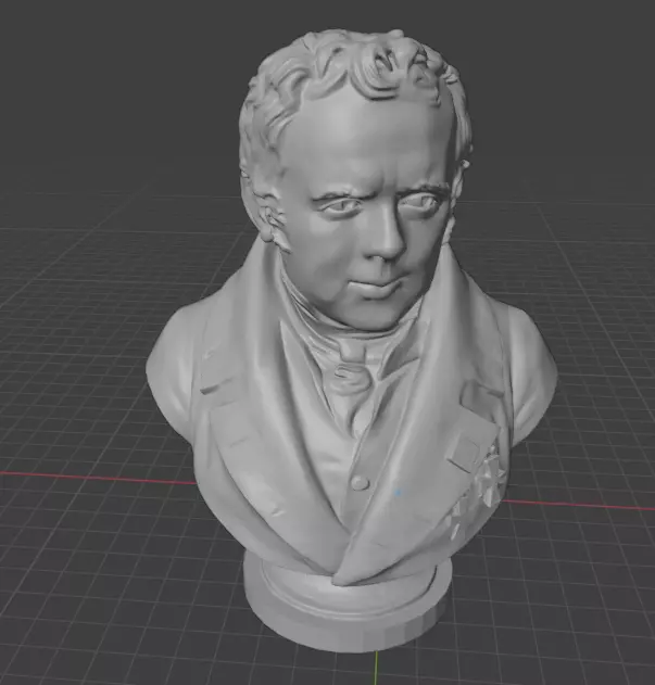 Hans Christian Oersted 3D print model_6