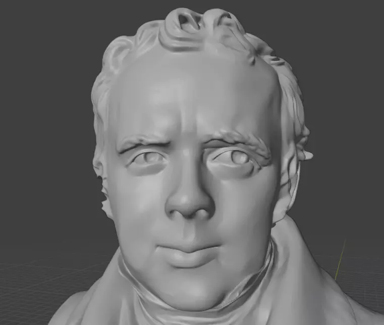 Hans Christian Oersted 3D print model_8