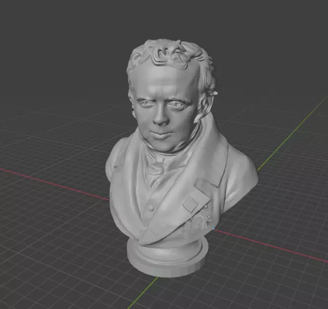 Hans Christian Oersted 3D print model_4