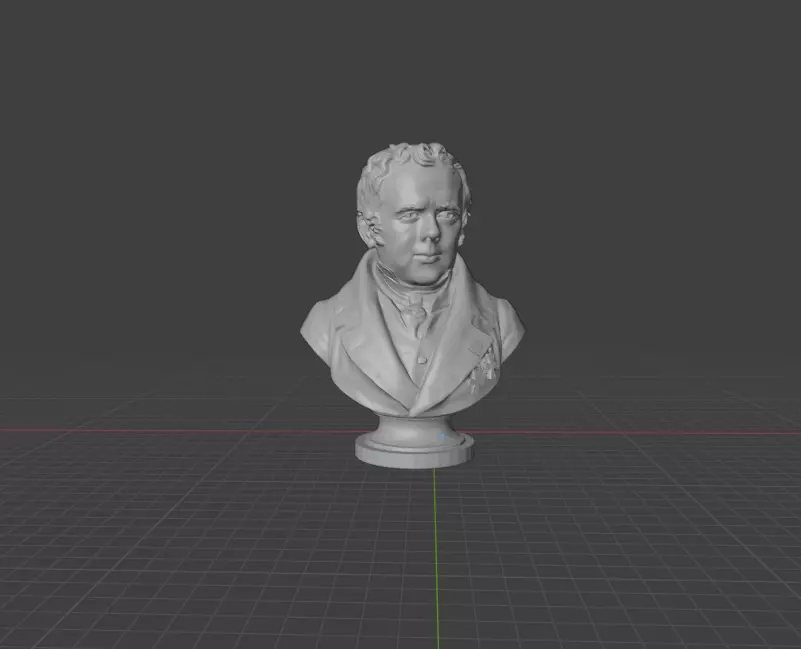 Hans Christian Oersted 3D print model_0