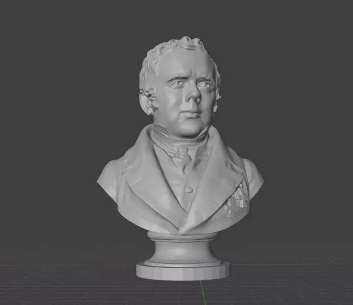 Hans Christian Oersted 3D print model_18