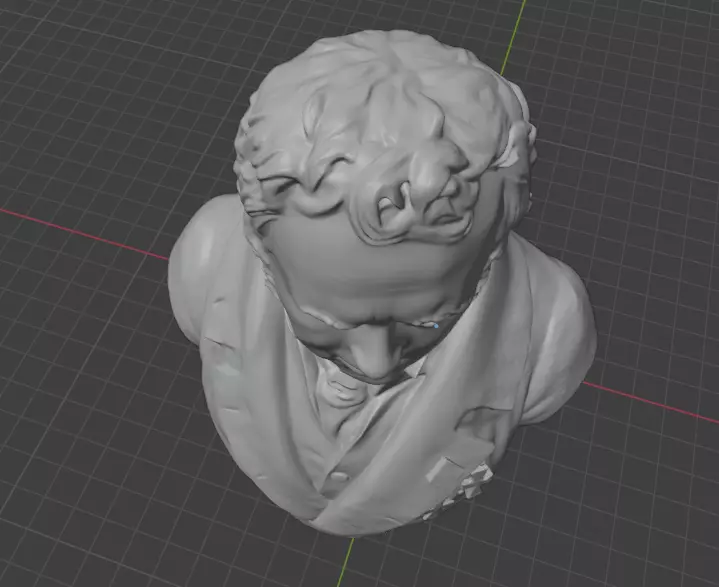 Hans Christian Oersted 3D print model_7